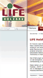 Mobile Screenshot of life-holzbau.de